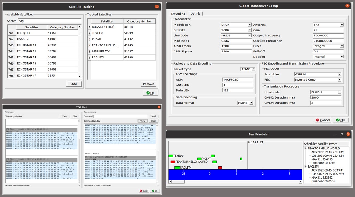 modem config screenshots